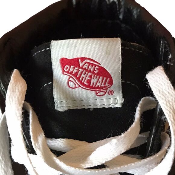 Vans Shoes Woman’s Size 5 Off The Wall High Top Sneakers - Picture 7 of 12